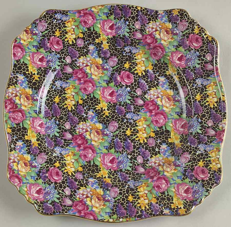 Hazel Square Salad Plate by Royal Winton-1