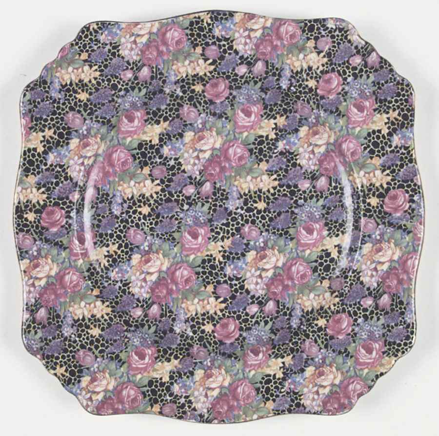 Hazel Square Luncheon Plate by Royal Winton-1