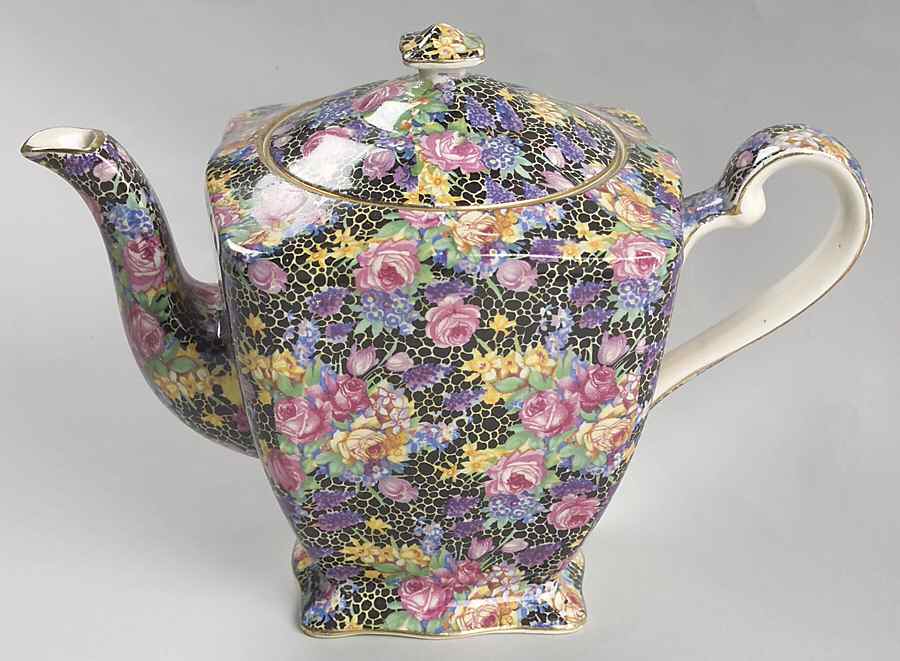 Hazel 3 Cup Ascot Teapot & Lid by Royal Winton-1