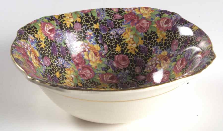 Hazel Square Cereal Bowl by Royal Winton-1