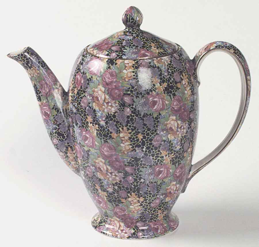 Hazel Albans Shape Coffee Pot & Lid by Royal Winton-1