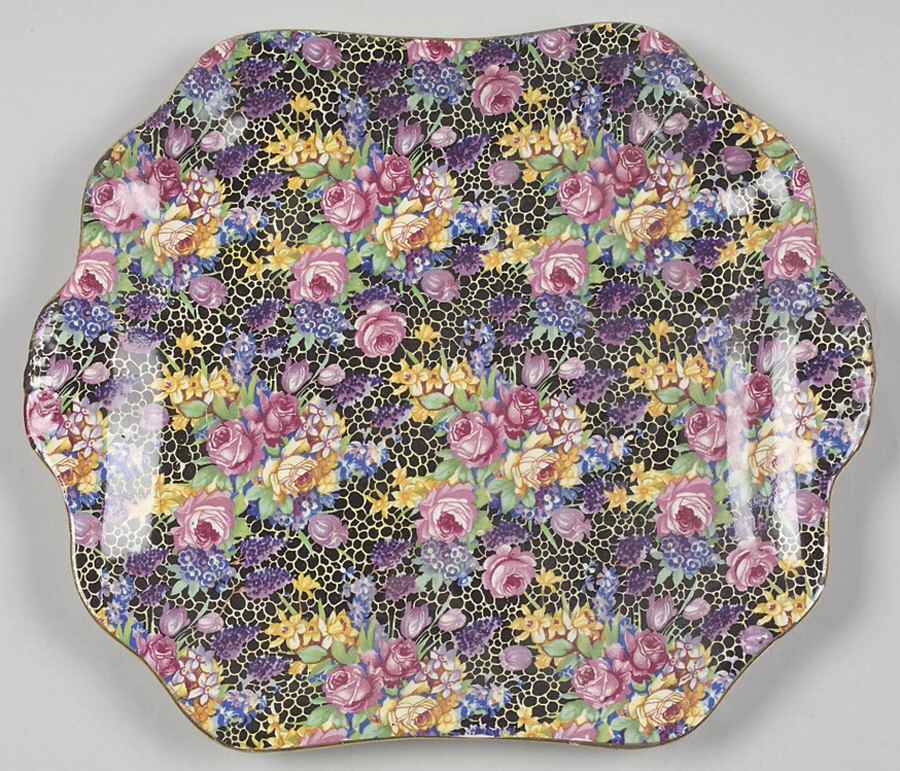 Hazel Handled Cake Plate by Royal Winton-1