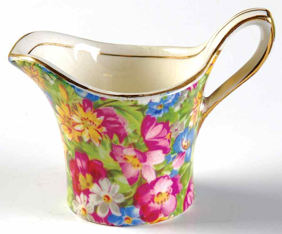 Joyce Lynn (Disc, 1950's) Eaton Individual Breakfast Set Creamer by Royal Winton-1
