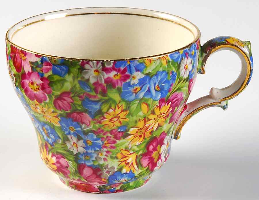 Joyce Lynn (Disc, 1950's) Flat Cup by Royal Winton-1