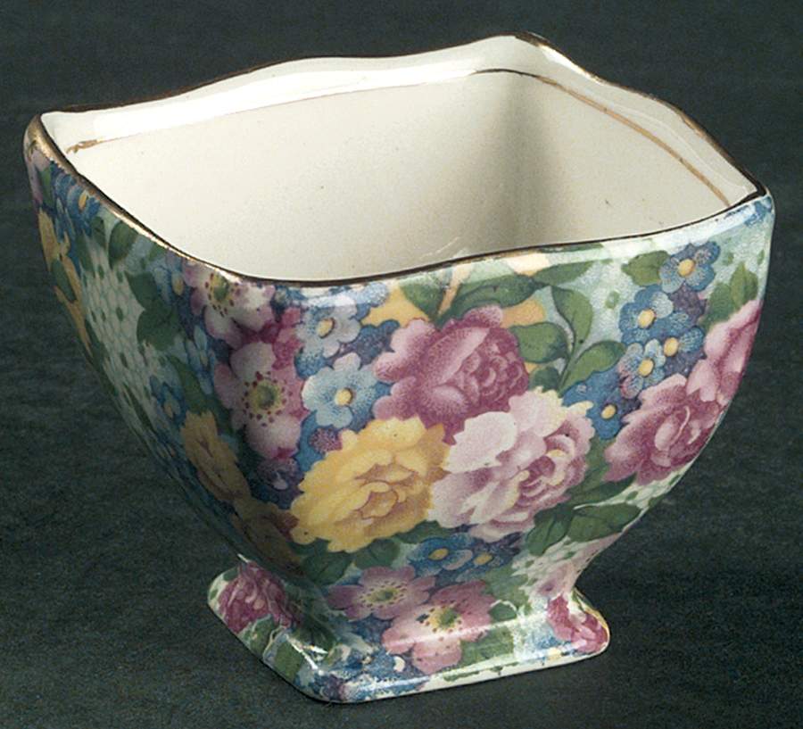 Julia (Disc. 1954) Ascot Straight Open Sugar Bowl by Royal Winton-1