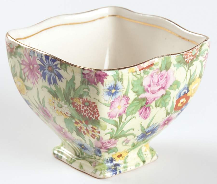 Kew Ascot Straight Open Sugar Bowl by Royal Winton-1