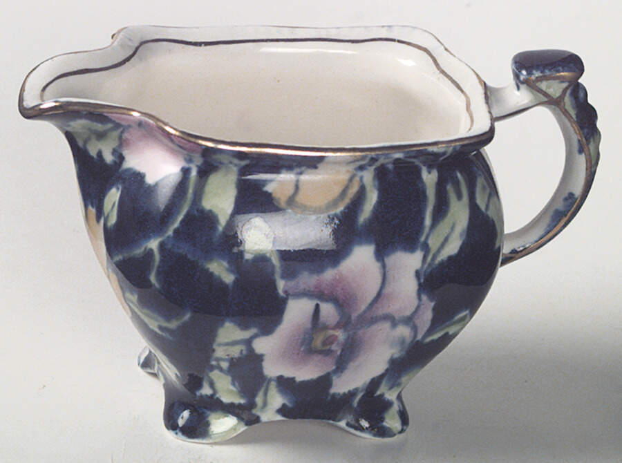 May Festival Cobalt Blue Athena Creamer (Early) by Royal Winton-1
