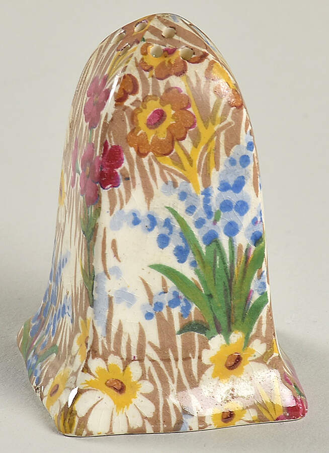 Marguerite (Gold Trim) Acme Salt Shaker by Royal Winton-1