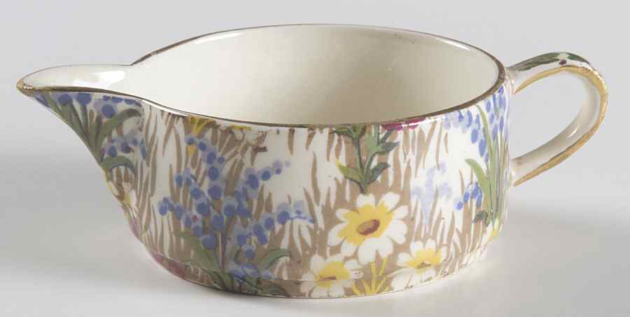 Marguerite (Gold Trim) Stacking Mini Creamer by Royal Winton-1