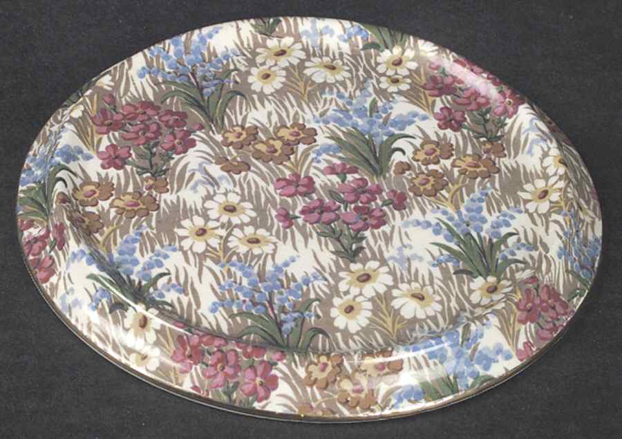 Marguerite (Gold Trim) Tea Tile by Royal Winton-1