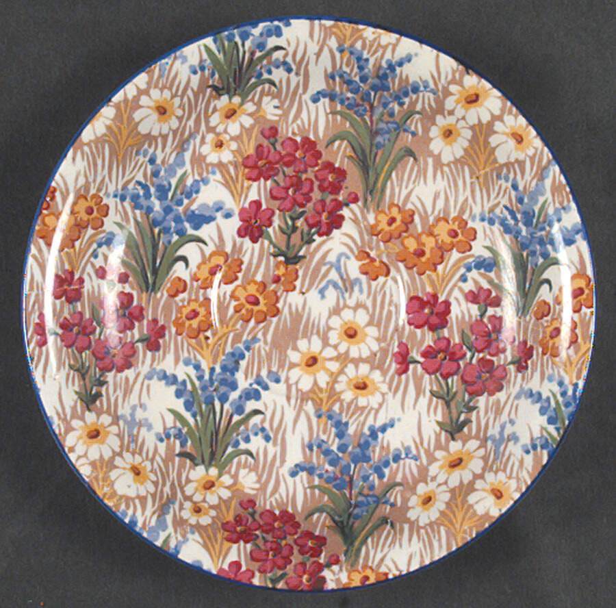 Marguerite (Blue Trim) Saucer by Royal Winton-1