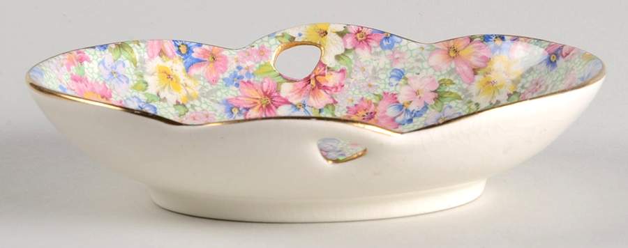 Marion (Older) 5" Oval Sweet Meat Dish by Royal Winton-1