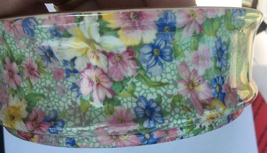 Marion (Older) Candy Box No Lid by Royal Winton-1