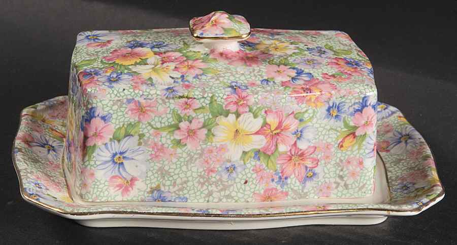 Marion (Older) Covered Butter/Cheese by Royal Winton-1