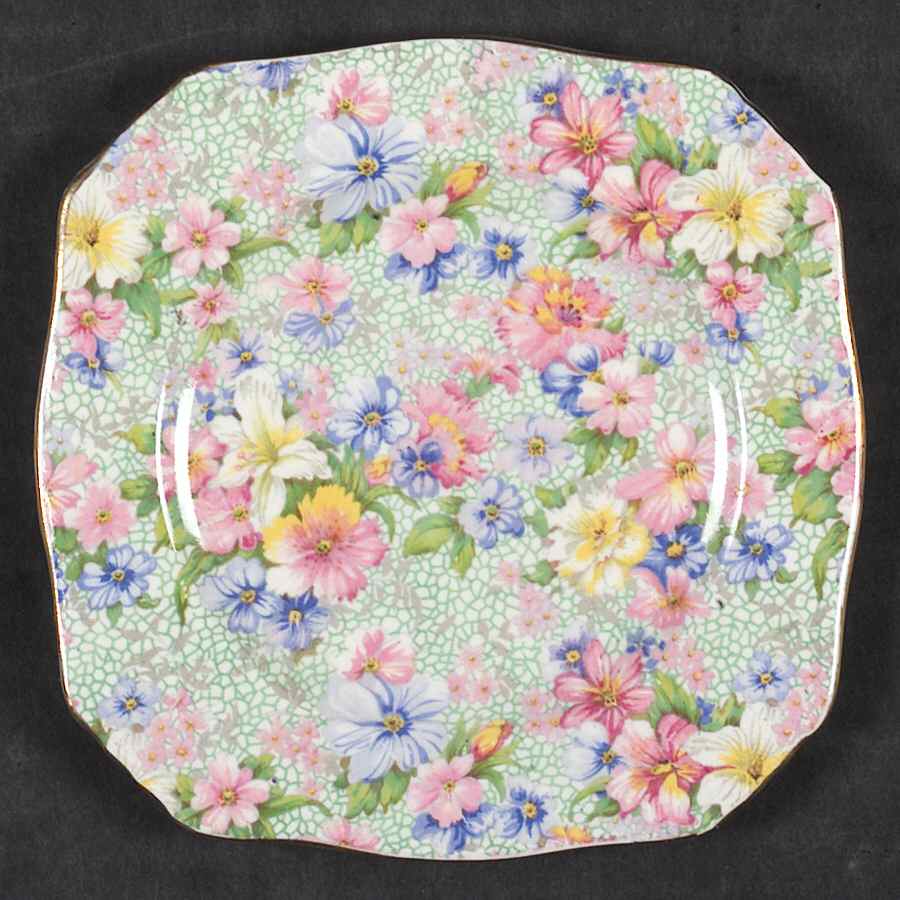Marion (Older) Small Square Bread & Butter Plate by Royal Winton-1