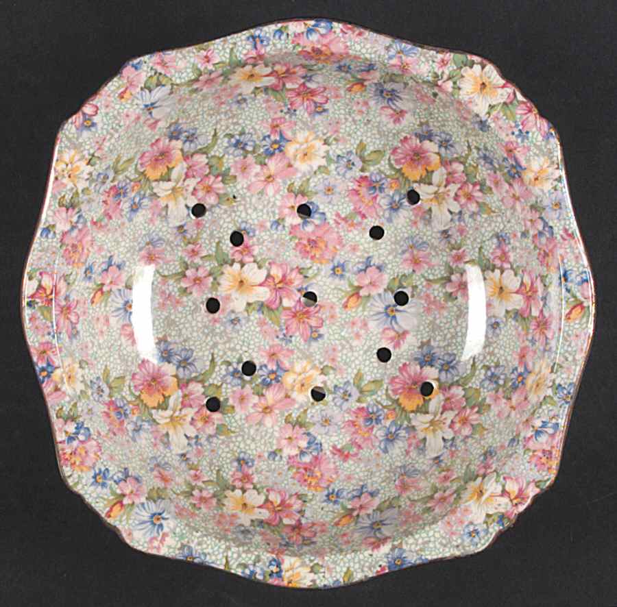 Marion (Older) Large Pierced Berry Bowl by Royal Winton-1