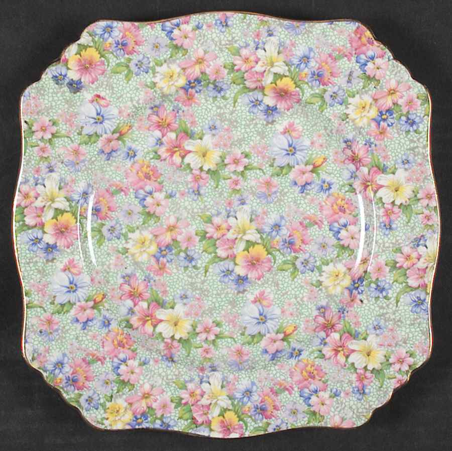 Marion (Older) Square Luncheon Plate by Royal Winton-1