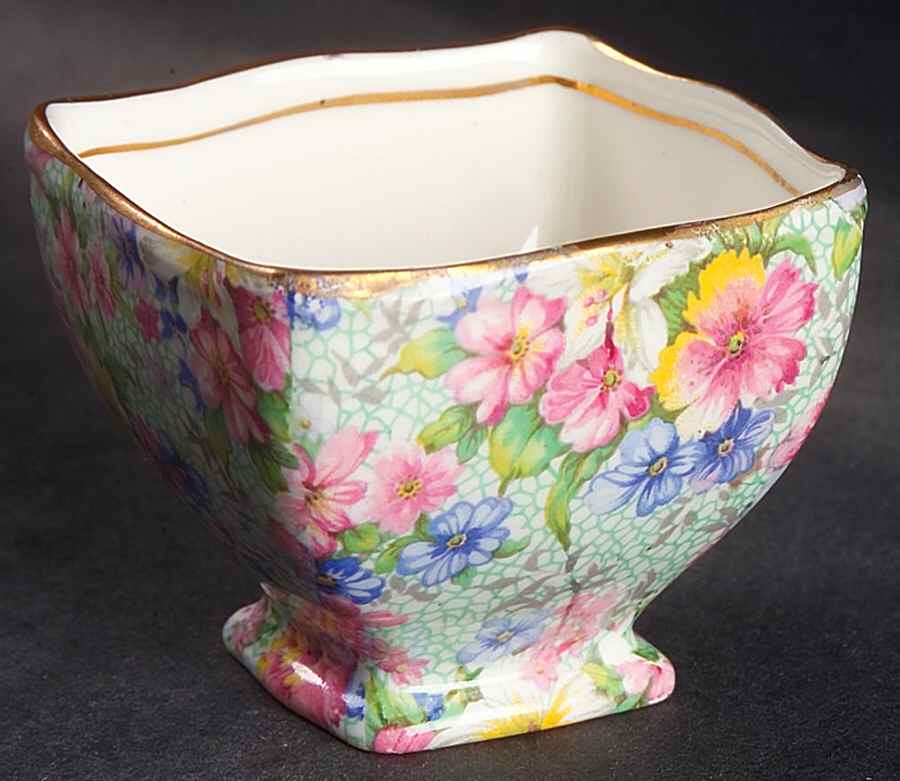 Marion (Older) Ascot Straight Open Sugar Bowl by Royal Winton-1