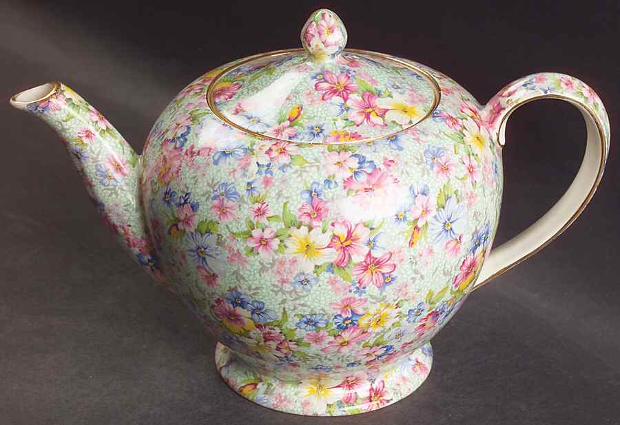 Marion (Older) 4 Cup Albans Teapot & Lid by Royal Winton-1