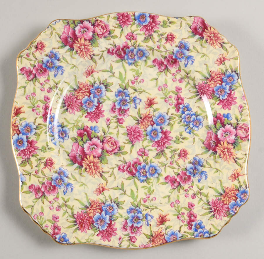 Mayfair Square Salad Plate by Royal Winton-1