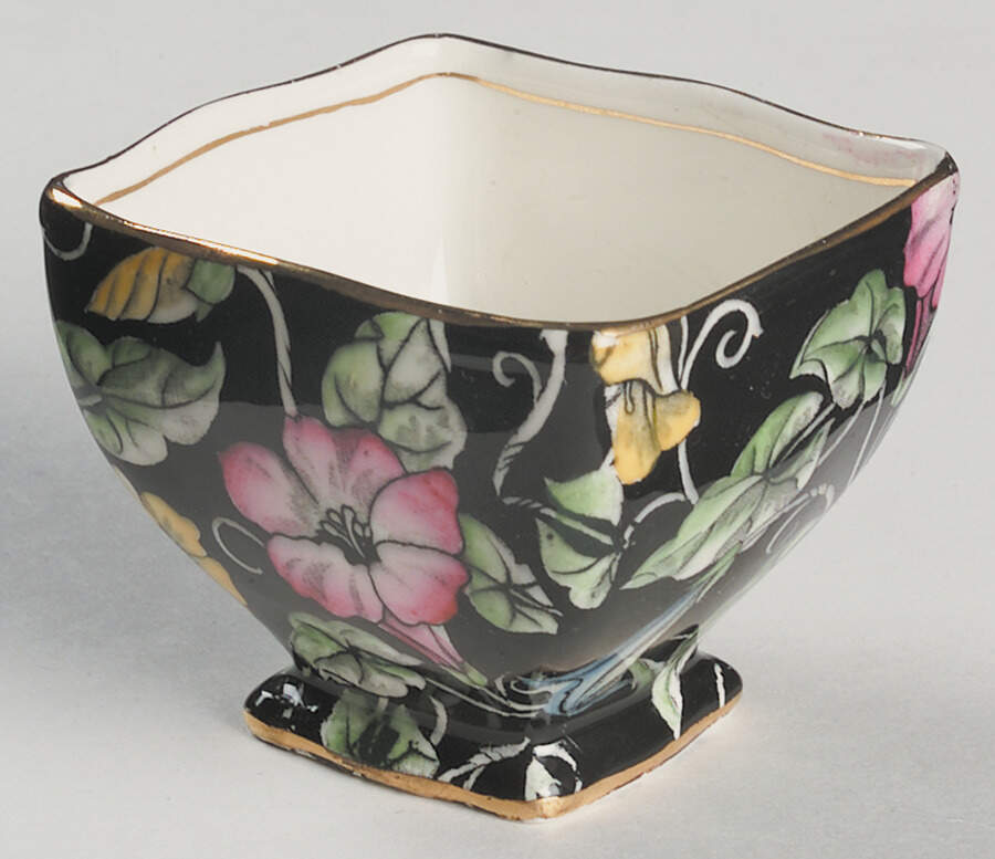 Morning Glory Ascot Straight Open Sugar Bowl by Royal Winton-1