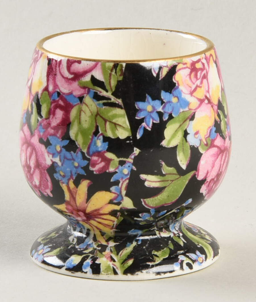 Nantwich Mustard Jar No Lid by Royal Winton-1