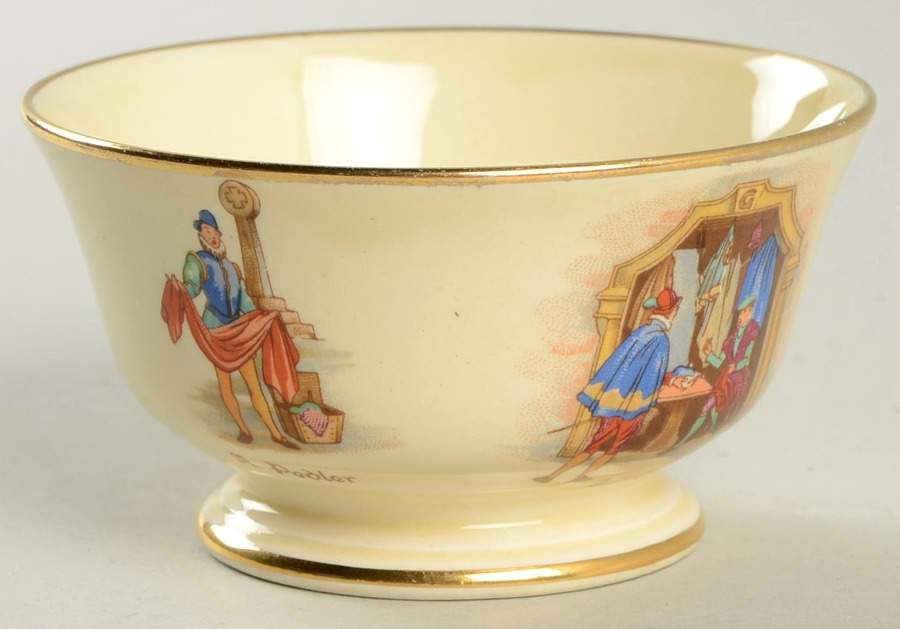Old English Markets Open Sugar Bowl by Royal Winton-1