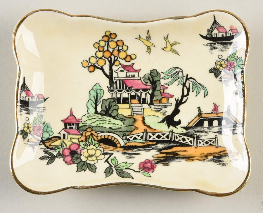 Pekin Cream Pin Tray by Royal Winton-1