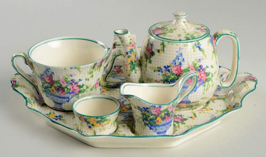 Pelham 6-Piece Breakfast Set (Flat Cup) by Royal Winton-1
