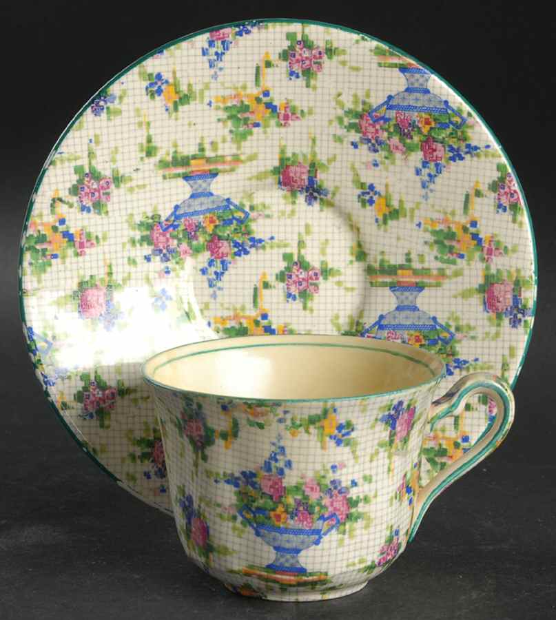 Pelham Flat Cup & Saucer Set by Royal Winton-1