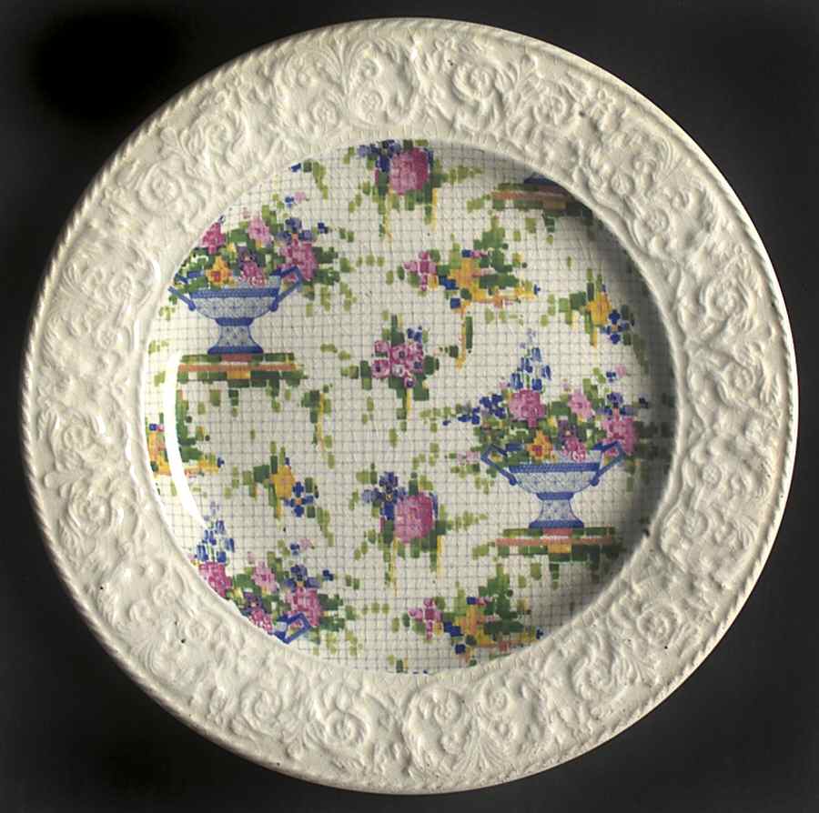 Pelham Salad Plate w/Wedgwood Border by Royal Winton-1