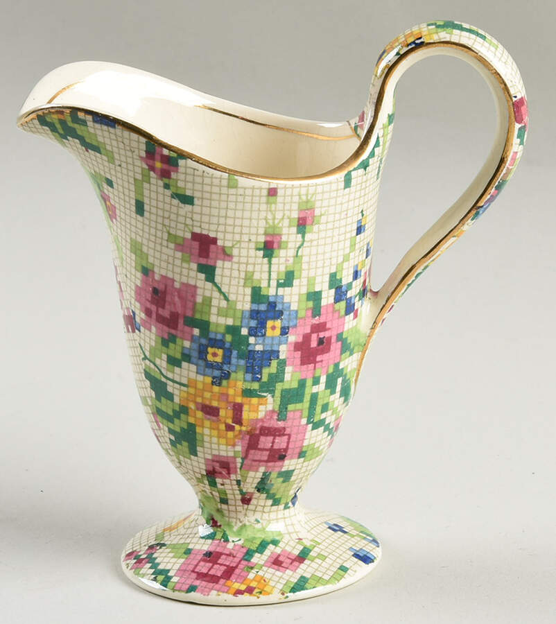 Queen Anne Grecian Creamer by Royal Winton-1