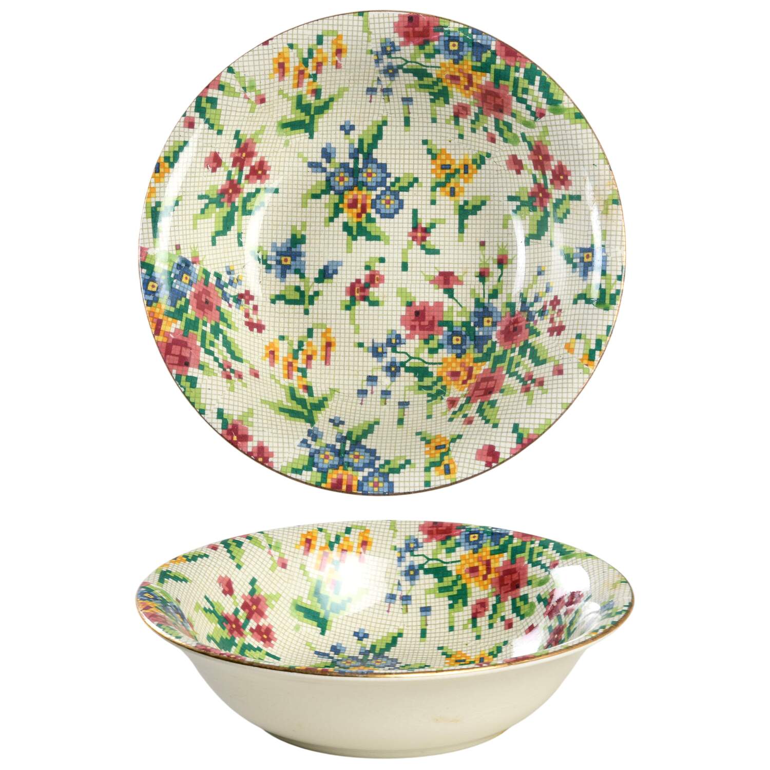 Queen Anne Coupe Cereal Bowl by Royal Winton-1