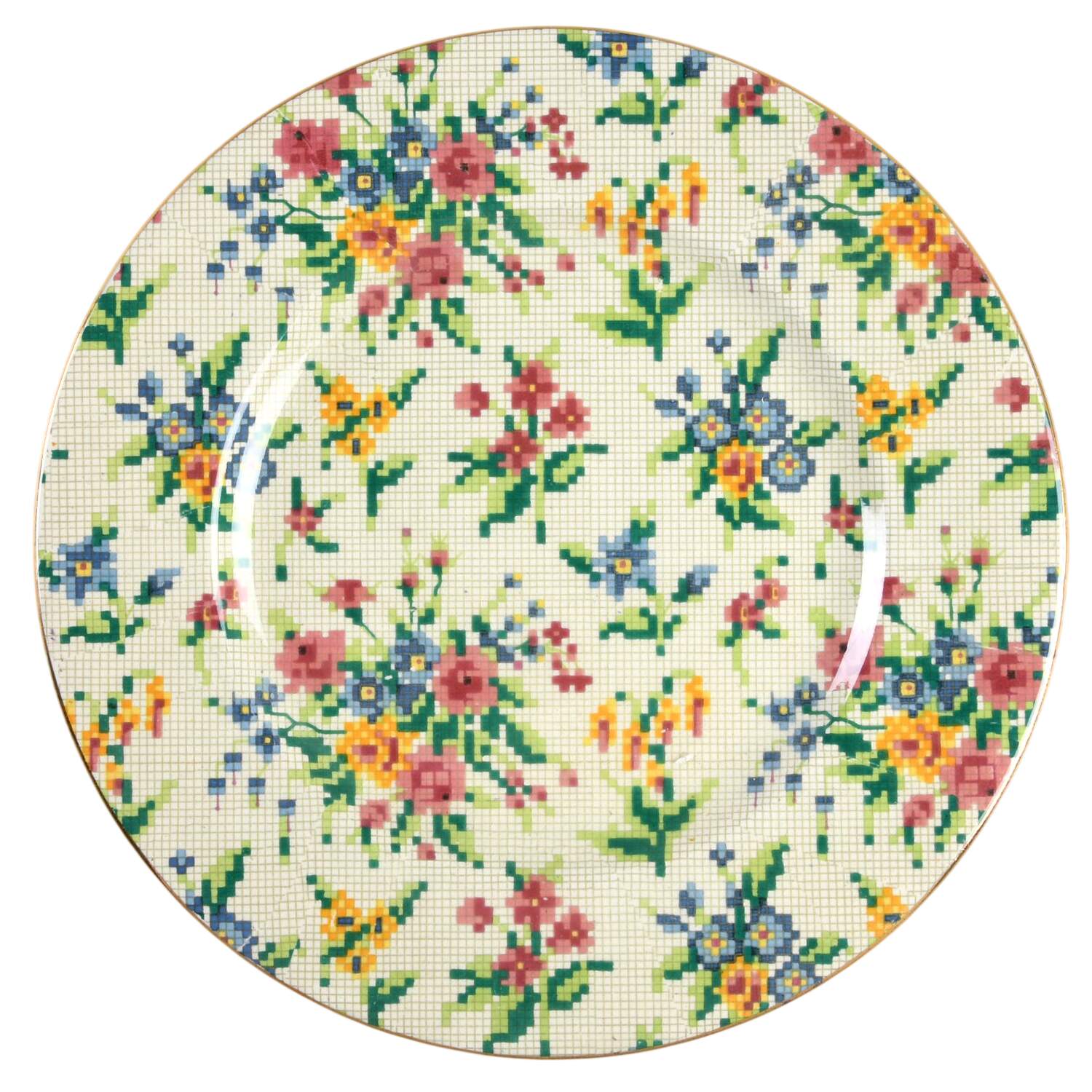 Queen Anne Luncheon Plate by Royal Winton-1
