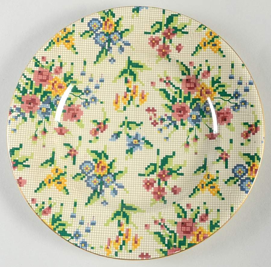 Queen Anne Salad Plate by Royal Winton-1