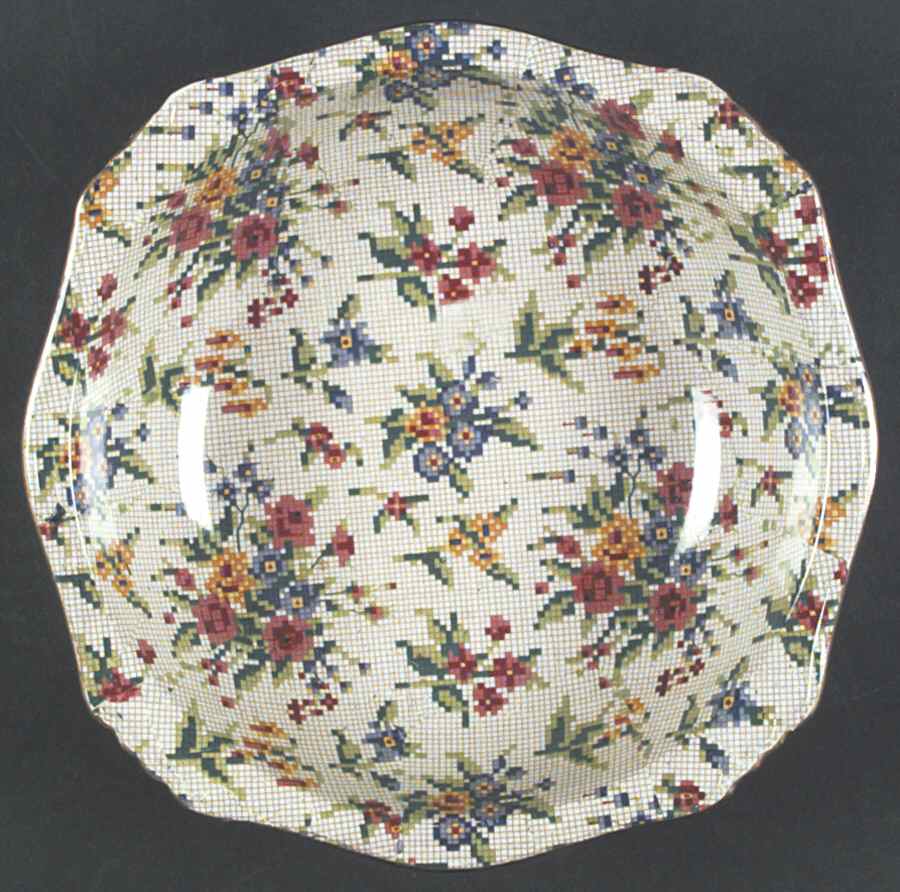 Queen Anne Large Square Fruit Bowl by Royal Winton-1