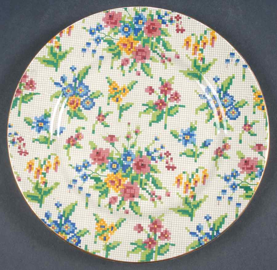 Queen Anne Salad Plate by Royal Winton-1