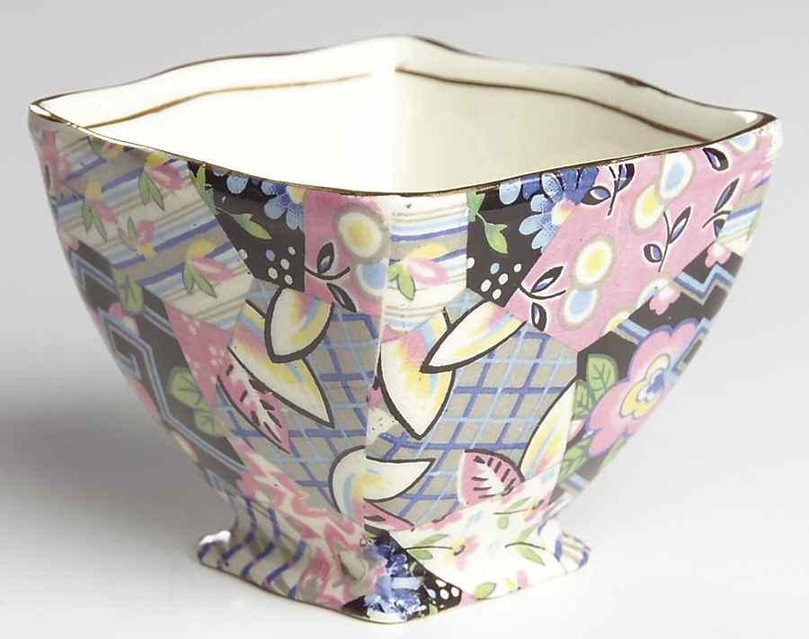 Quilt Ascot Straight Open Sugar Bowl by Royal Winton-1