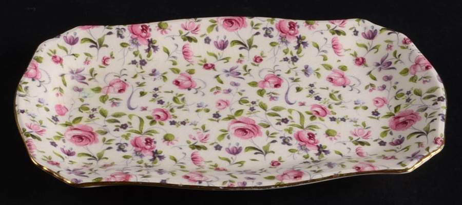 Rose Dubarry Rectangular Tray by Royal Winton-1