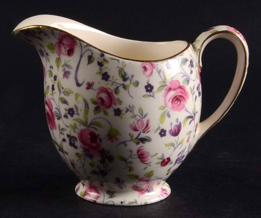 Rose Dubarry Albans Creamer by Royal Winton-1