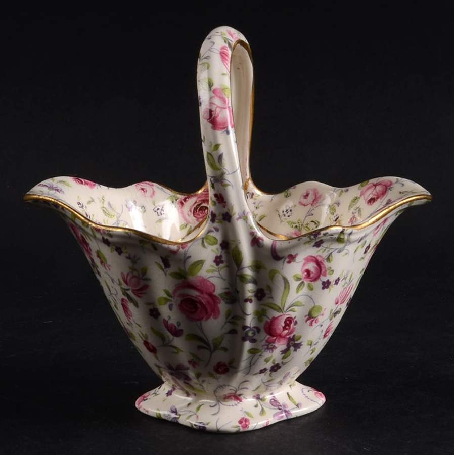 Rose Dubarry Rowsley Basket by Royal Winton-1