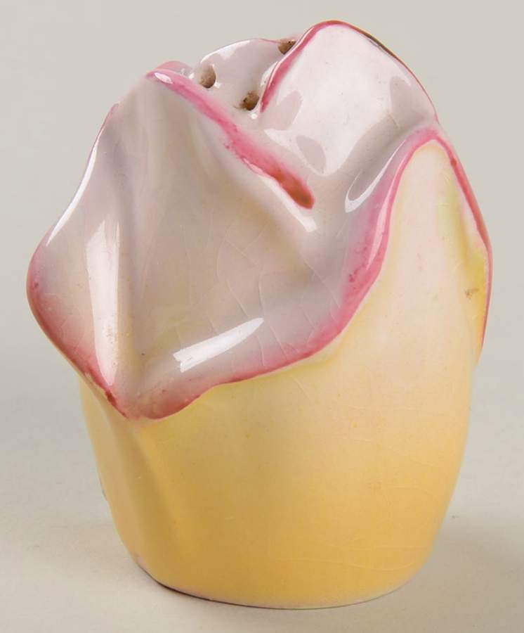 Rosebud Green (Green Background) Salt Shaker by Royal Winton-1
