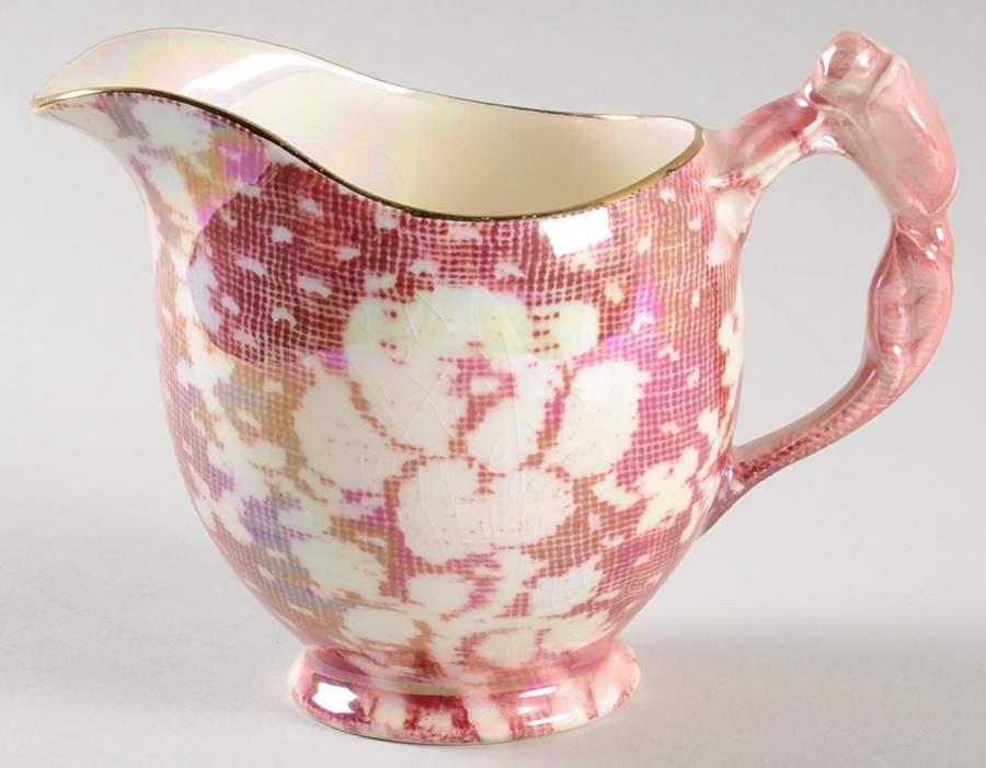 Brocade Cranberry (Iridescent) Creamer by Royal Winton-1