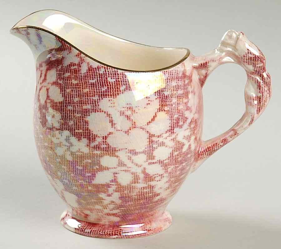 Brocade Cranberry (Iridescent) 12 Oz Jug by Royal Winton-1