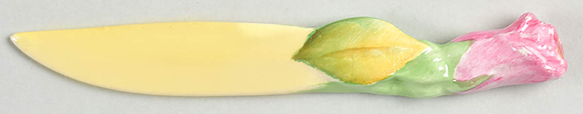 Rosebud Yellow (Yellow Background) Individual Spreader by Royal Winton-1