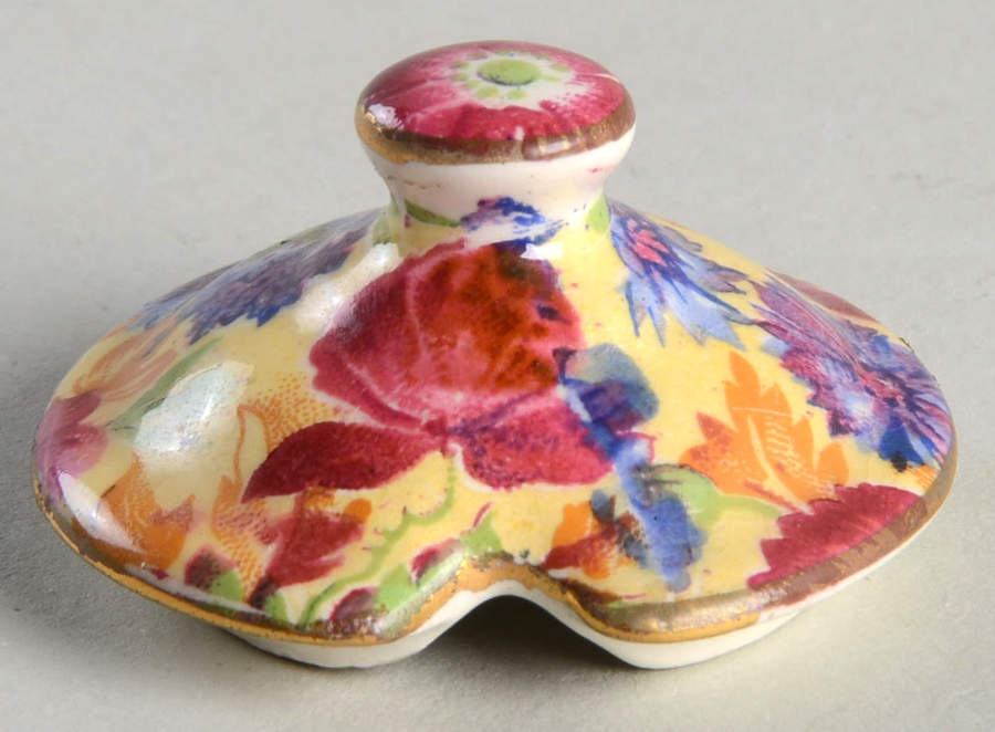 Royalty (Older) Lid for Cloverleaf Mustard by Royal Winton-1