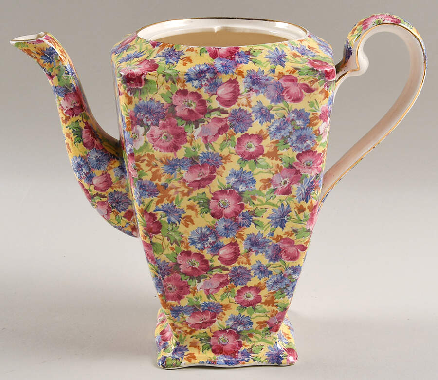 Royalty (Older) Ascot Coffee Pot No Lid by Royal Winton-1