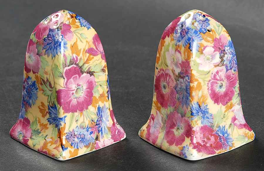 Royalty (Older) Salt & Pepper Set by Royal Winton-1