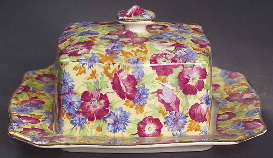 Royalty (Older) Square Covered Butter by Royal Winton-1