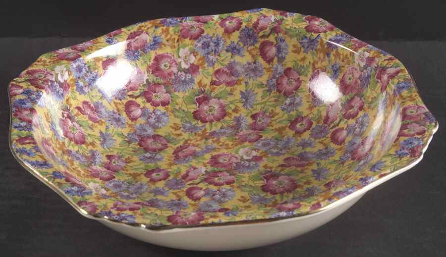 Royalty (Older) Large Fruit Bowl by Royal Winton-1